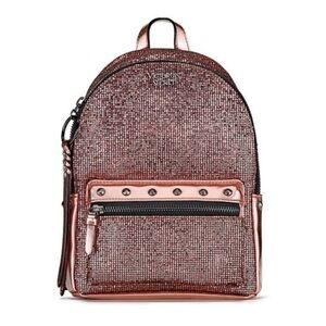 🆕VS sparkle small back pack in mesh blush
